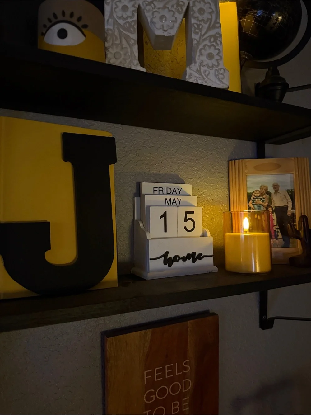 🖤Daily•Home•Wooden•black&white•table/desk•Calendar🖤